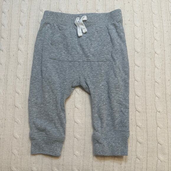 Primary Heathered Easy Pants sz 6-12 months Pull On Sweatpants - Picture 2 of 5